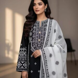 LAWN COTTON EMBROIDERED