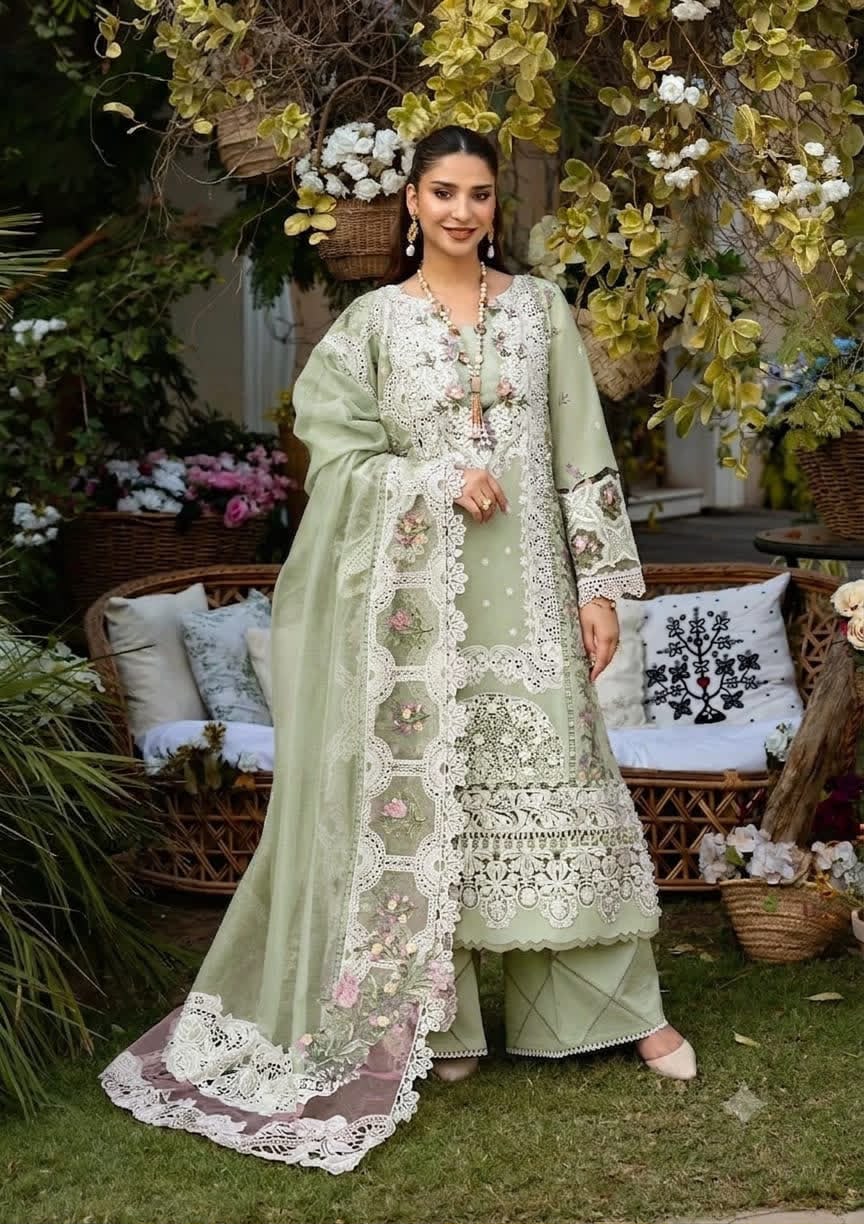 Lawn Chickenkari Dressses